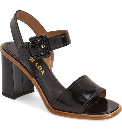 prada donna ankle strap sandal|prada sandals for women.